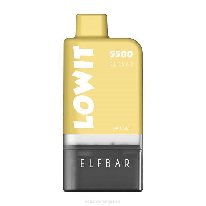 RLF6B133 ELFBAR kit de dosettes préremplies lowit 5500 2%nic - ELF BAR rechargeable avis mangue