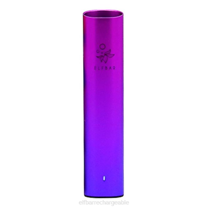 RLF6B378 ELFBAR kit de vape pod mate 500 - batterie 500 mah - ELFBAR rechargeable aurore violette