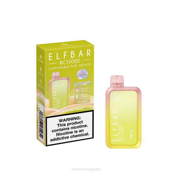 RLF6B12 ELFBAR meilleure saveur vape jetable bc10000 meilleure vente - ELF BAR elfa France pêche mangue